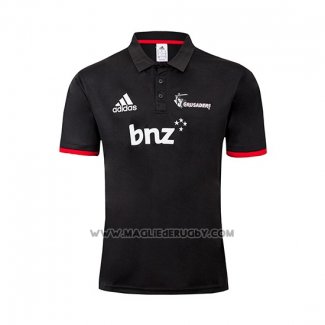 Maglia Polo Crusaders Rugby 2019 Nero