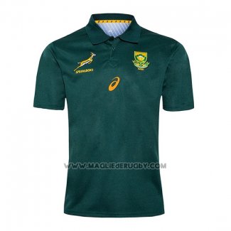 Maglia Polo Sud Africa Springbok Rugby 2020 Verde