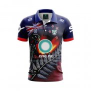 Maglia Polo Nuova Zelanda Warriors Rugby 2024 ANZAC