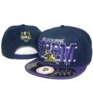 NRL Snapback Cappelli Melbourne Storm Spento Fuxia