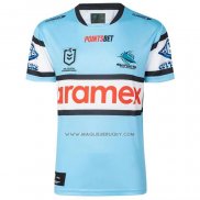 Maglia Cronulla Sutherland Sharks Rugby 2023 Home