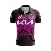 Maglia Polo Brisbane Broncos Rugby 2024 Allenamento