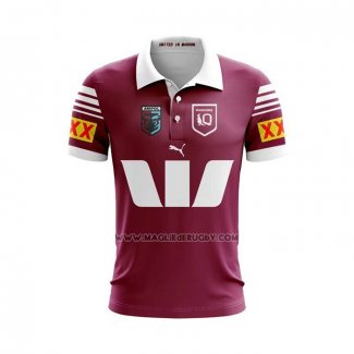 Maglia Polo Queensland Maroons Rugby 2024