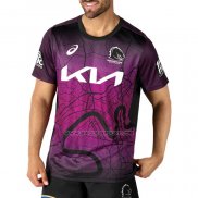 Maglia Brisbane Broncos Rugby 2024 Fuxia