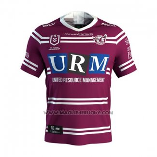 Maglia Manly Warringah Sea Eagles Rugby 2019 Home