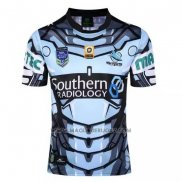 Maglia Cronulla Sutherland Sharks 9s Rugby 2017 Blu