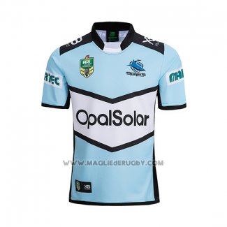 Maglia Cronulla Sutherland Sharks Rugby 2018-2019 Home