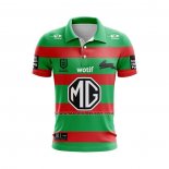 Maglia Polo South Sydney Rabbitohs Rugby 2024 Home