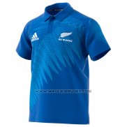 Maglia Nuova Zelanda All Blacks Rugby 2019 Blu