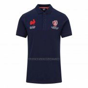 Maglia Polo Francia Rugby 2023 World Cup Blu