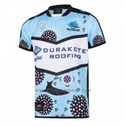 Maglia Cronulla Sutherland Sharks Rugby 2019 Indigeno