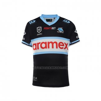 Maglia Cronulla Sutherland Sharks Rugby 2022 Away