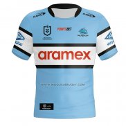 Maglia Cronulla Sutherland Sharks Rugby 2024 Home