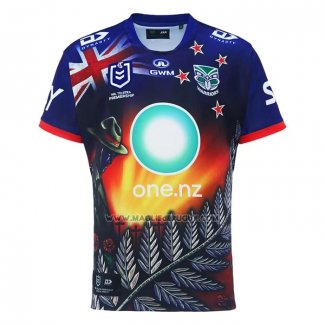 Maglia Nuova Zelanda Warriors Rugby 2024 ANZAC