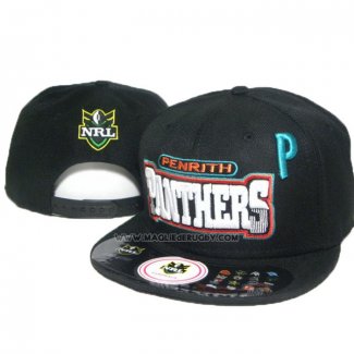 NRL Snapback Cappelli Penrith Panthers Nero