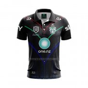 Maglia Polo Nuova Zelanda Warriors Rugby 2024 Indigeno