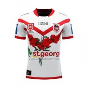 Maglia St. George Illawarra Dragons Rugby 2024 ANZAC