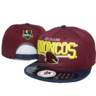 NRL Snapback Cappelli Brisbane Broncos Fuxia Giallo