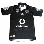 Maglia Nuova Zelanda Warriors Rugby 2011 Retro Nero