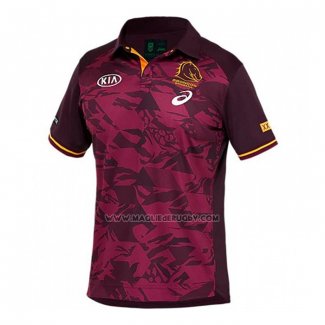 Maglia Polo Brisbane Broncos Rugby 2021 Allenamento