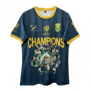 Maglia Sud Africa Rugby 2023 World Cup Campione