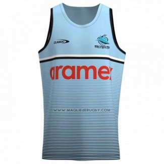 Canotta Cronulla Sutherland Sharks Rugby 2023 Allenamento