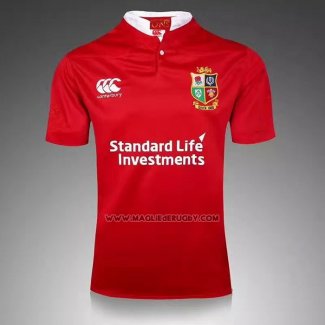 Maglia British Irish Lions Rugby 2017 Allenamento Rosso