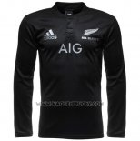 Maglia Nuova Zelanda All Blacks Manica Lunga Rugby 2016 Home